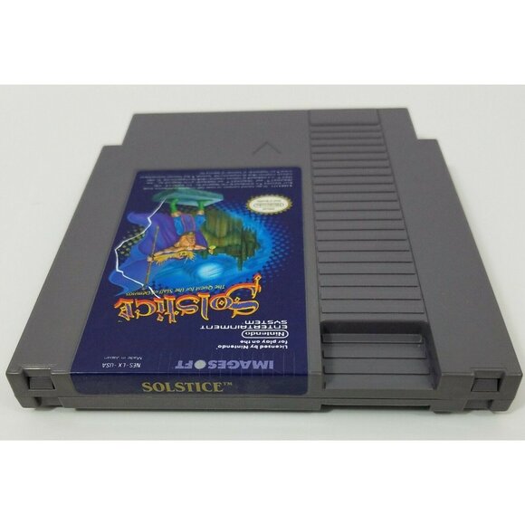 Solstice The Quest for the Staff of Demnos Nintendo NES Manual Authentic Tested - Picture 5 of 11